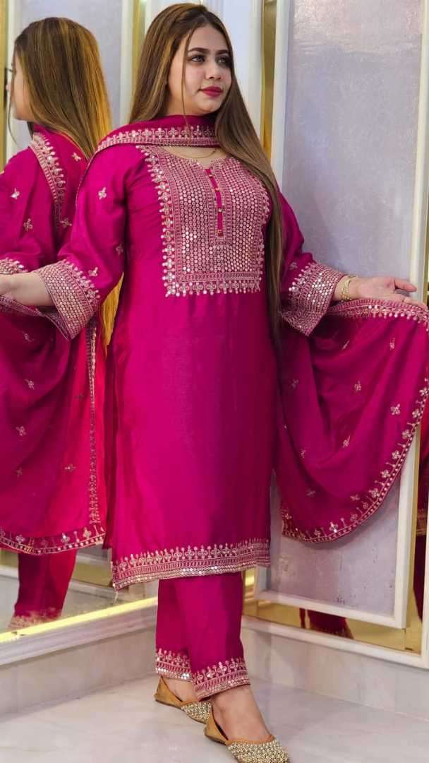 Viral Jari work Kameez Set SP002