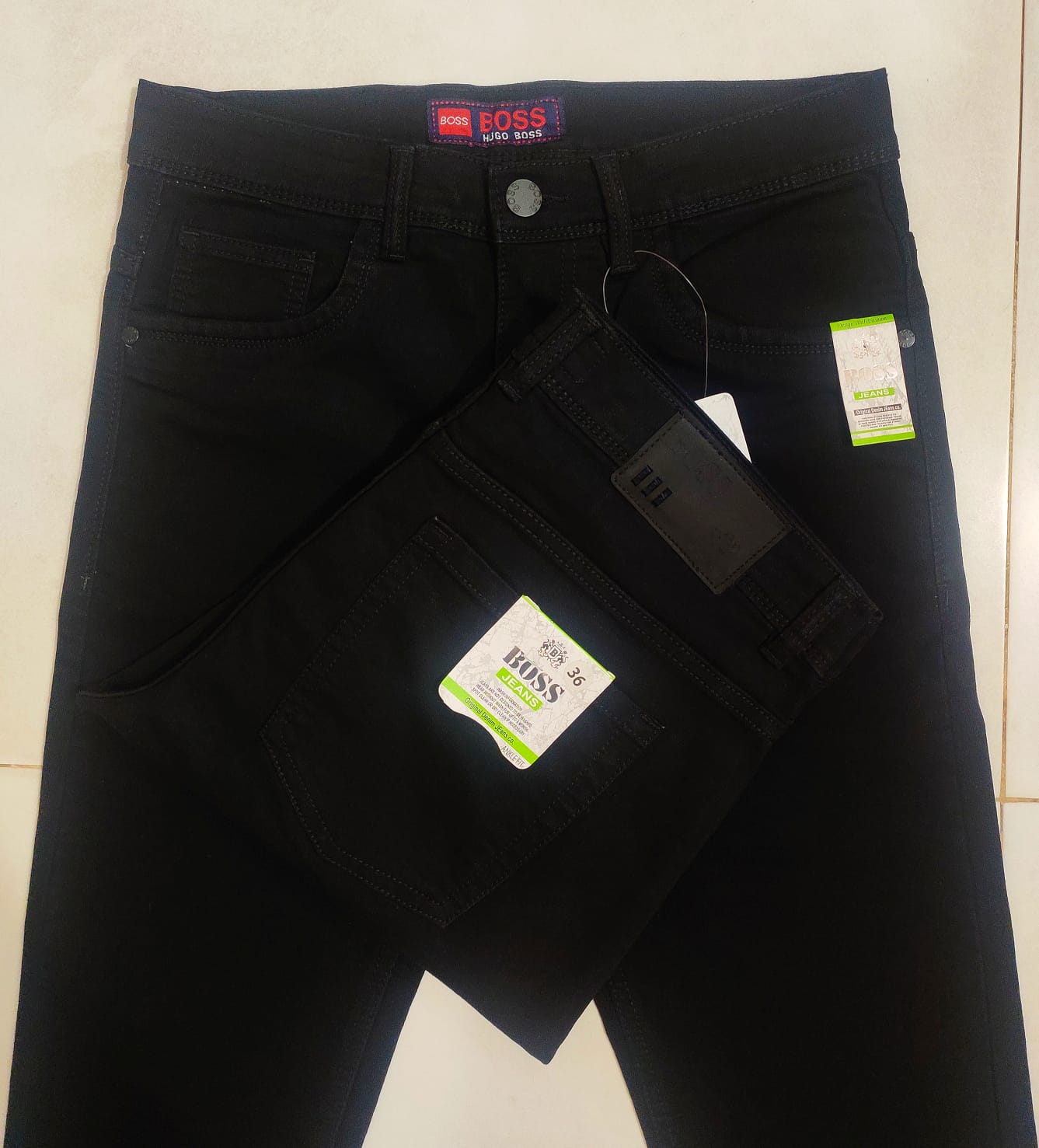 Semi Narrow Slim Fit Denim Pant SP003