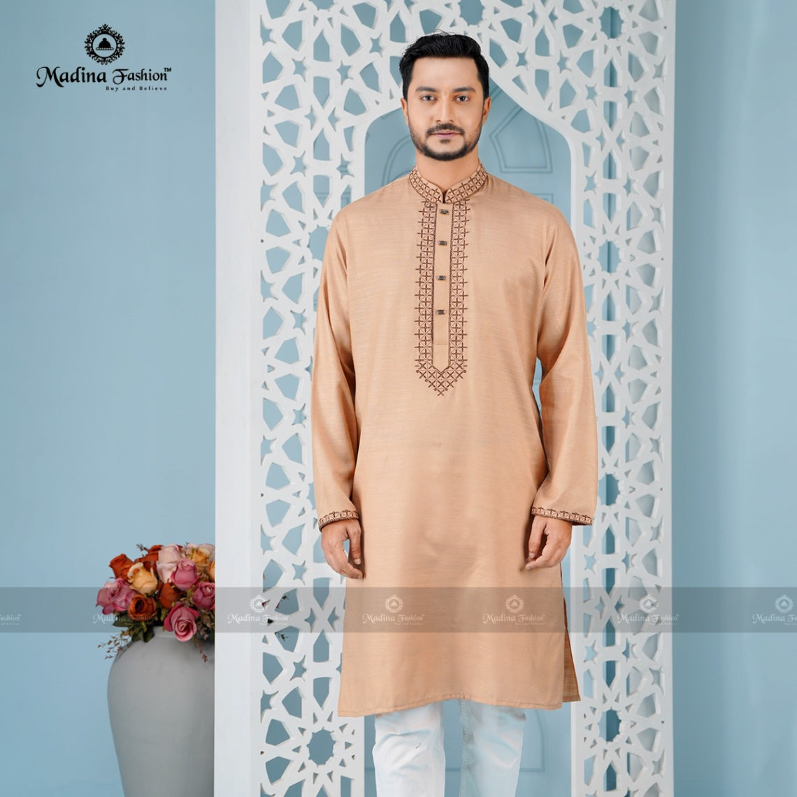 Premium Embroidered Panjabi for Men SP002