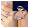 Diamond Zirconium ring Open adjustable Rings for women SP004