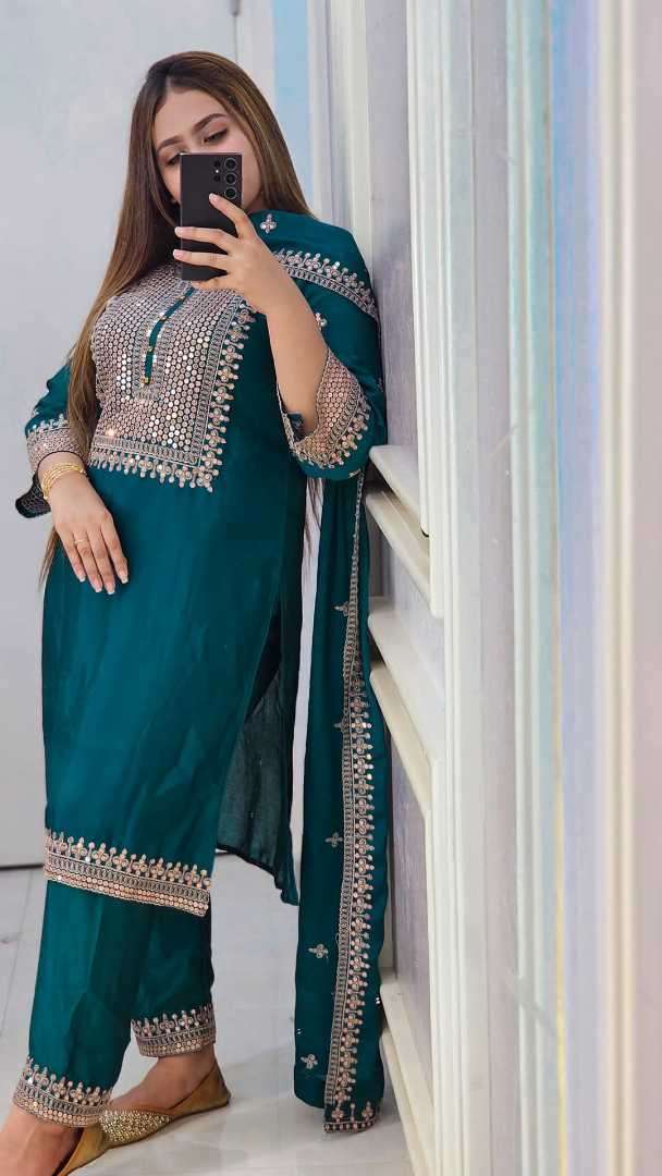 Viral Jari work Kameez Set SP002