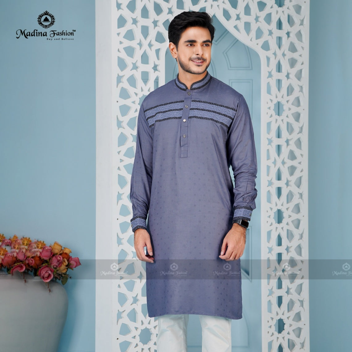 Premium Embroidered Panjabi for Men SP002