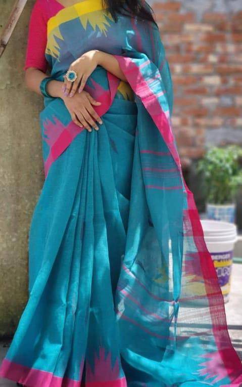 Premium Manipuri Cotton Saree SP002